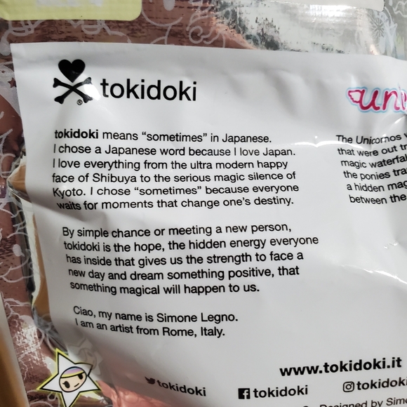 NWT Tokidoki - Toki Mochi Sky Unicorno Mystery Bag - Picture 3 of 5